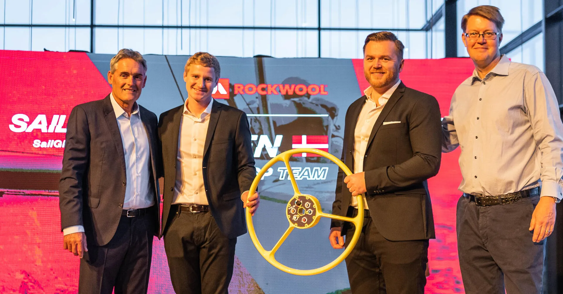 Компания ROCKWOOL поддерживает команду Дании по парусному спорту