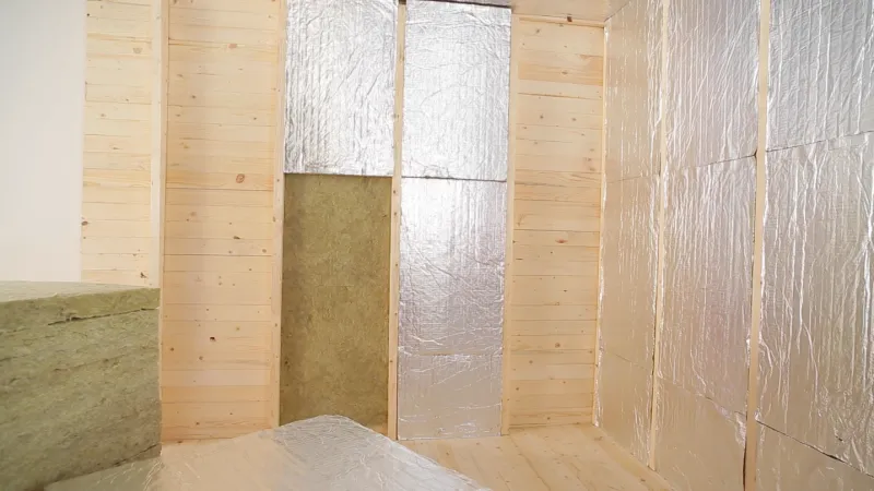 Утепление сауны и бани