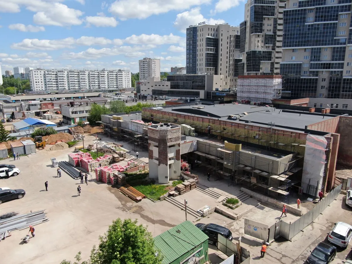 Как утепляли культурный центр «Чулпан» в Казани