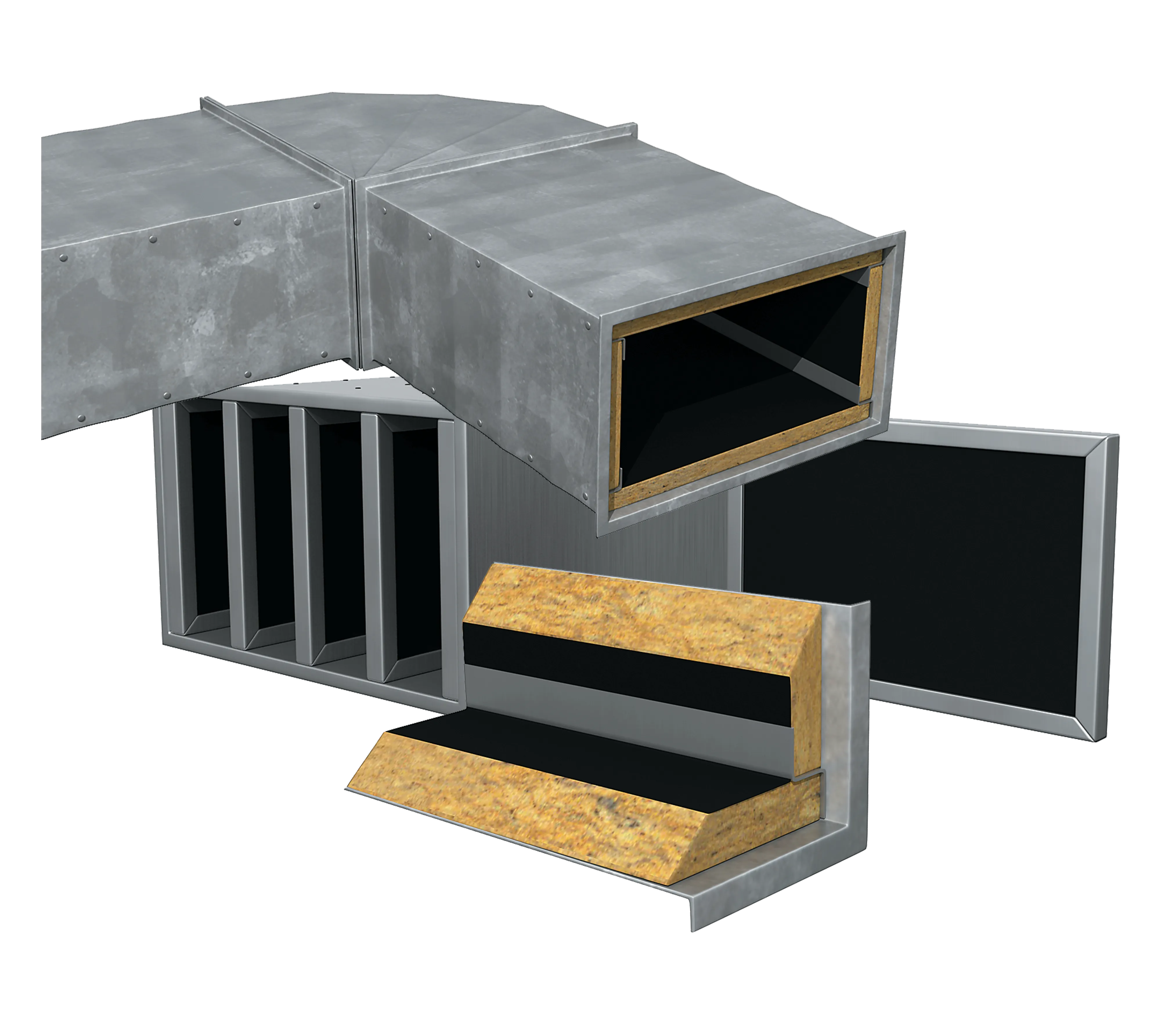 Звукоизоляция воздуховода