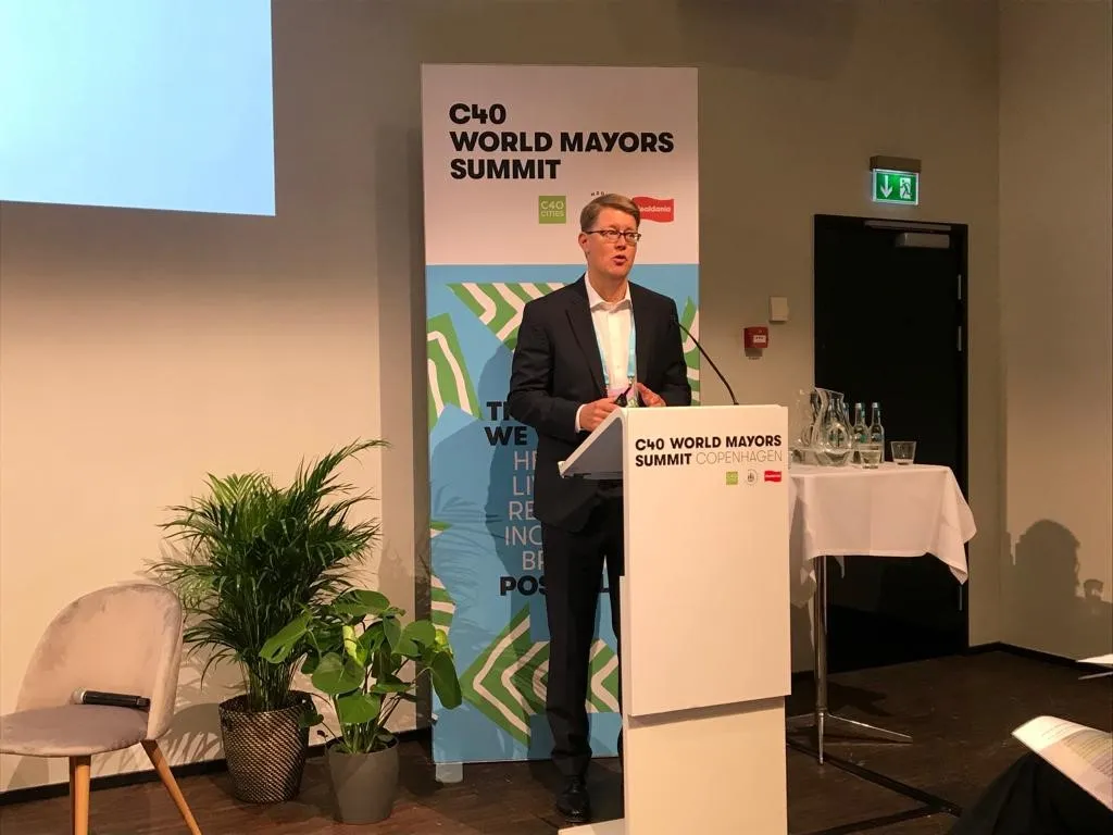 Президент Группы компаний ROCKWOOL Йенс Биргерссон выступил на международном саммите C40