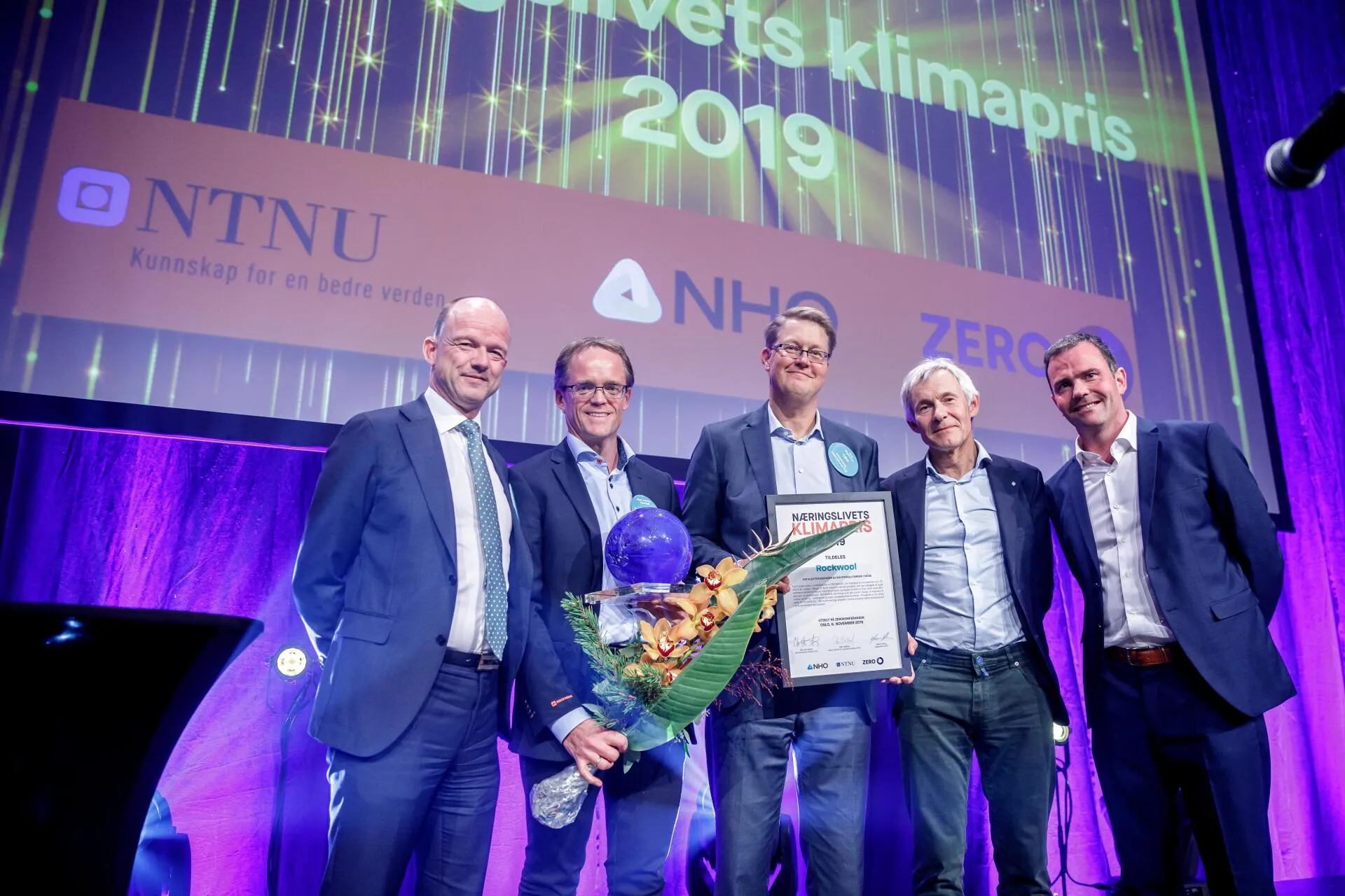 Завод ROCKWOOL получил престижную экологическую награду за новую технологию для решения проблемы климатических изменений