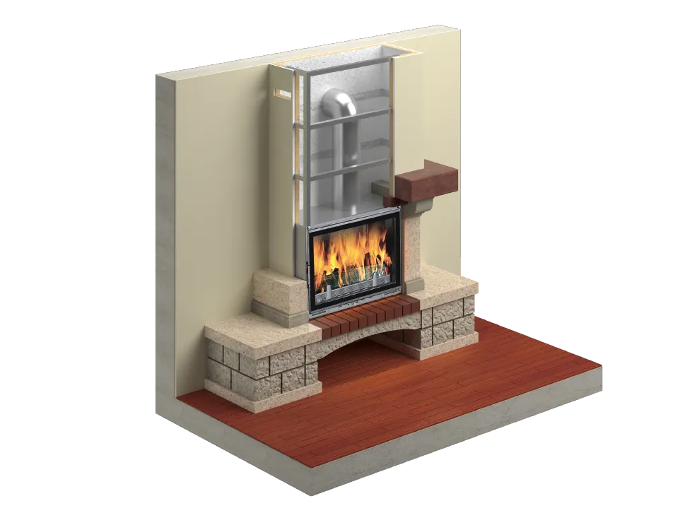 Теплоизоляция каминов, печей, высокотемпературного оборудования