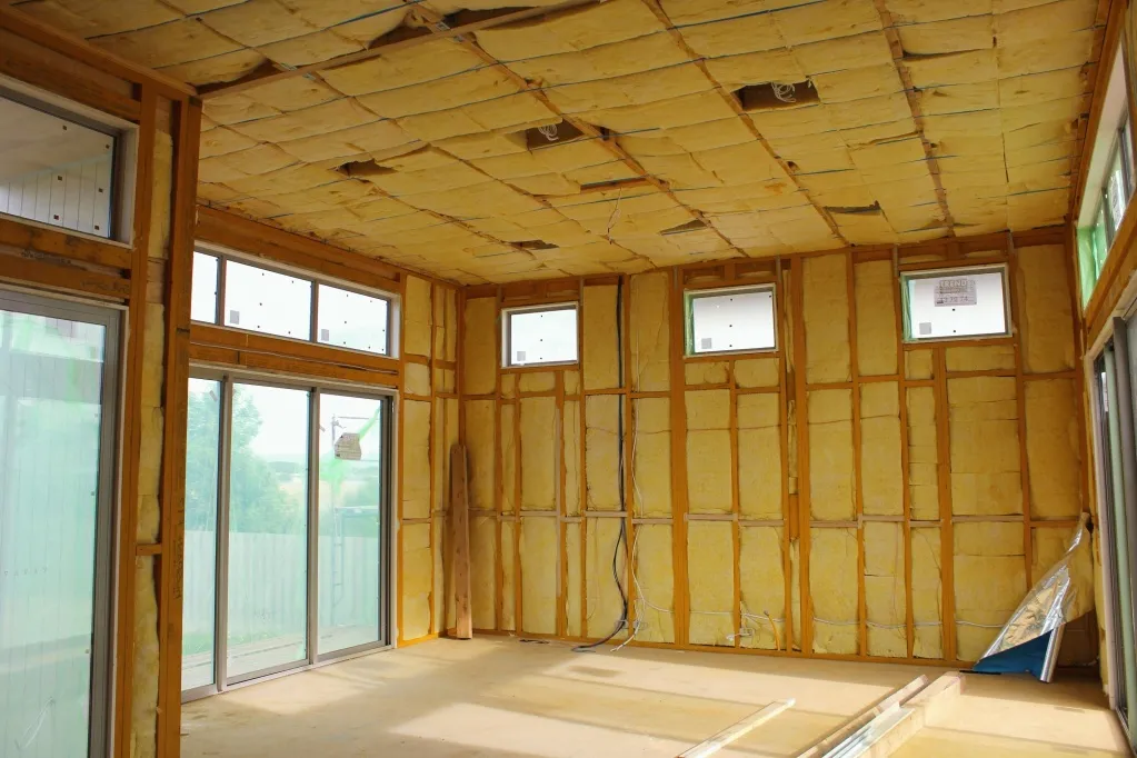 Утепление стен внутри дома на даче