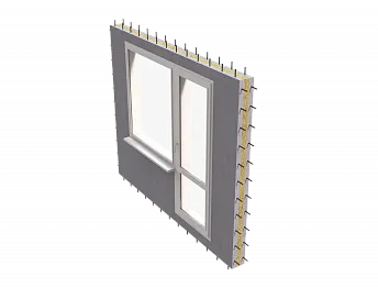 Утепление железобетонных панелей