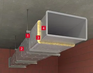 Монтаж матов ВАЙРЕД МАТ с помощью бандажной ленты