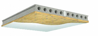 Огнезащита железобетонной плиты перекрытия 