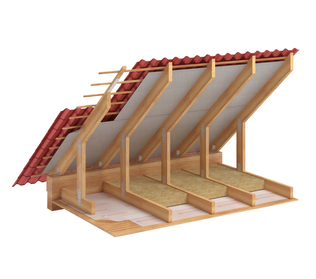 Утепление пола чердака