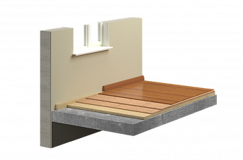 Тепло-звукоизоляция пола под стяжку