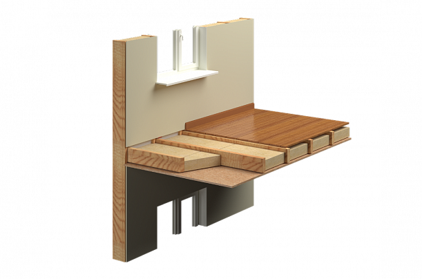 Изоляция межэтажных перекрытий