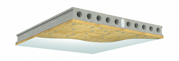 Огнезащита железобетонной плиты перекрытия 