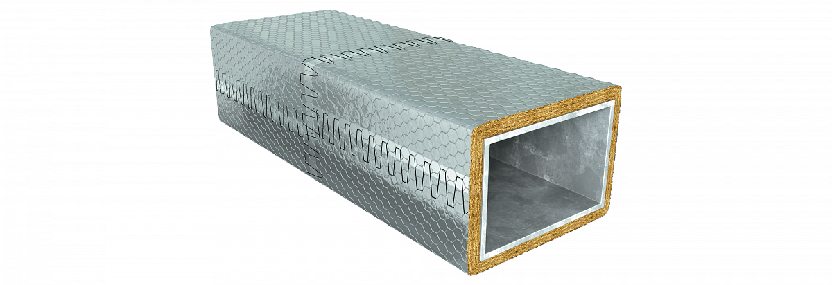 Огнезащита воздуховода с пределом огнестойкости 60-240 минут