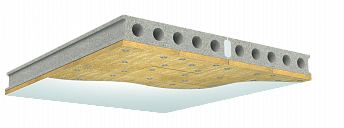 Огнезащита железобетонной плиты перекрытия 