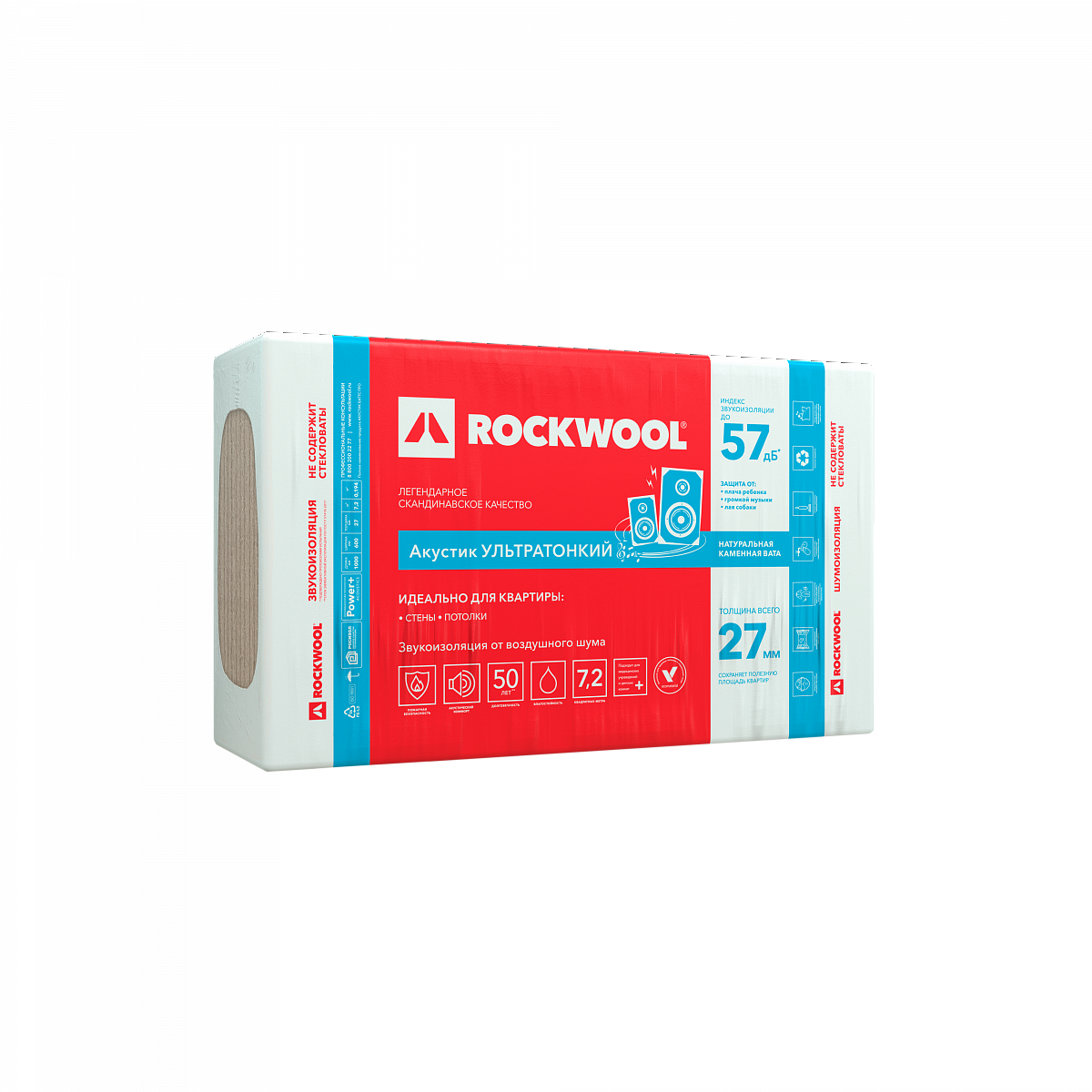 Акустик УЛЬТРАТОНКИЙ - самая тонкая звукоизоляция для стен и потолка